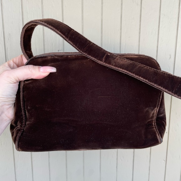 Vintage 2000’s Prada Velvet Bag - Picture 6 of 11